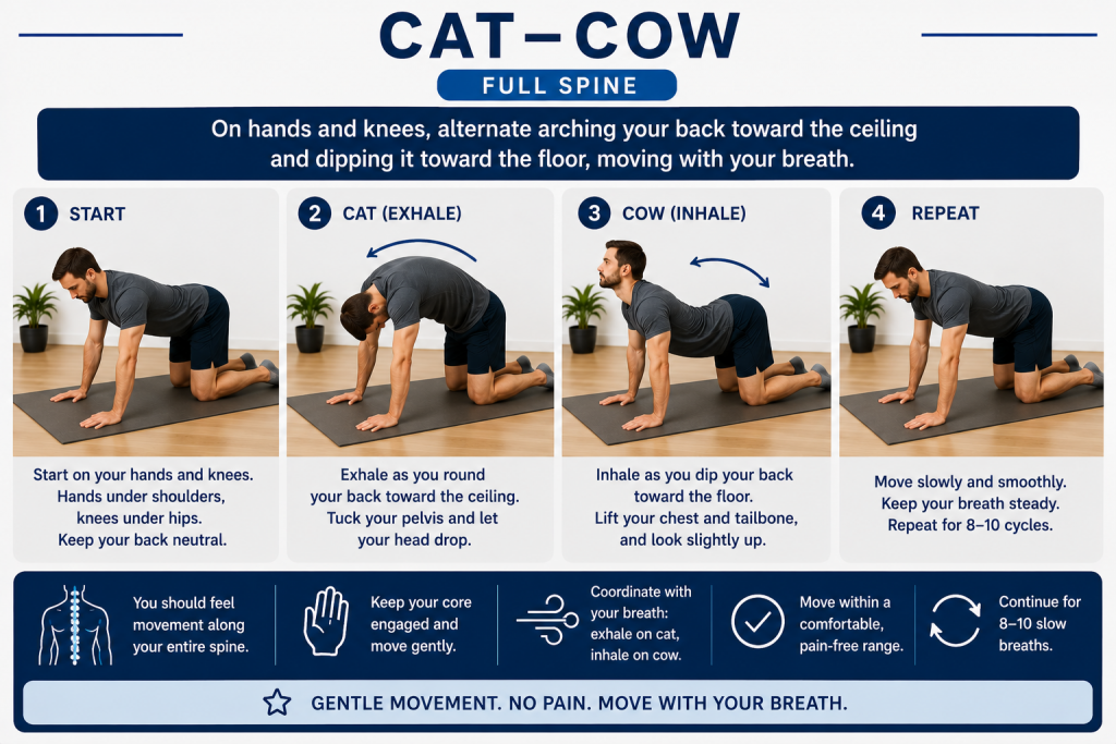 Cat cow