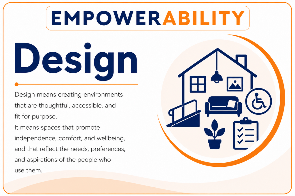 EmpowerAbility. Design. Calling card.