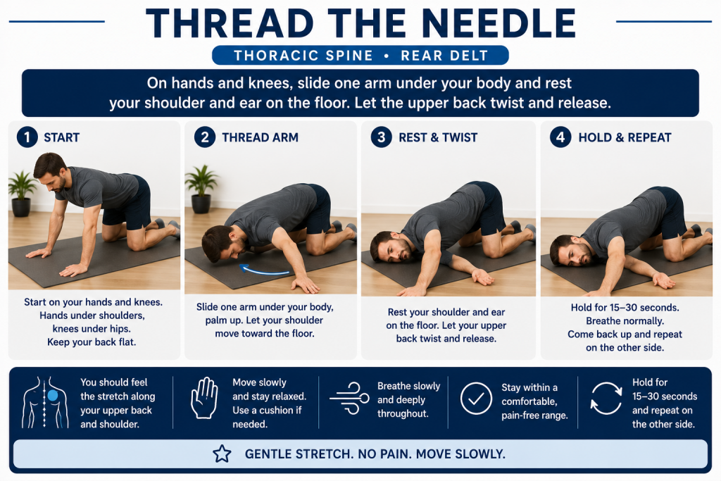 Thread the needle